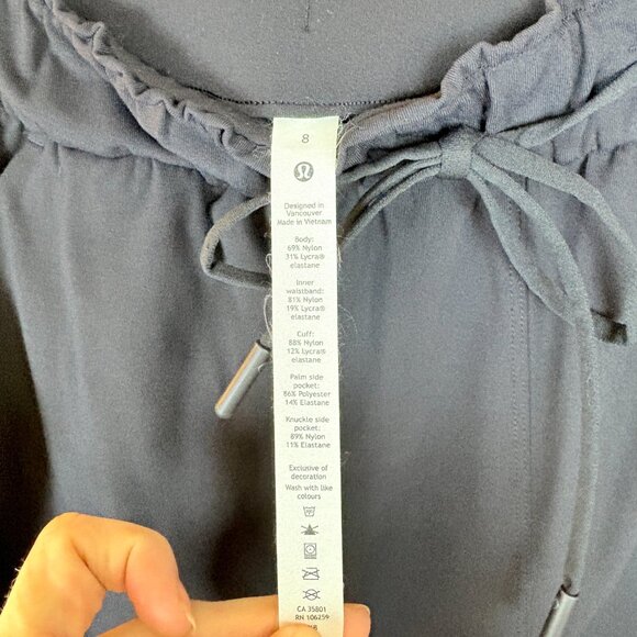 Lululemon On The Fly Joggers Black 8 - Picture 6 of 11